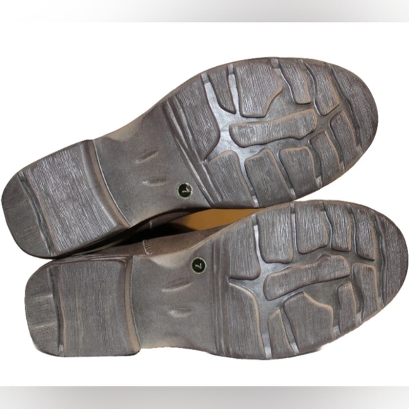 New Steven Steve Madden Madeira Premium Leather Moto Zip Mid Boots 7 US Women's - Picture 7 of 7